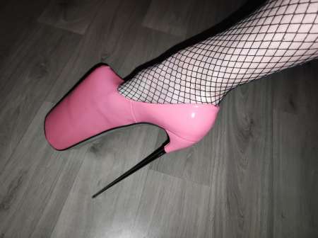 OLIVIA Trav fetish high hells 30 cm Big Tits